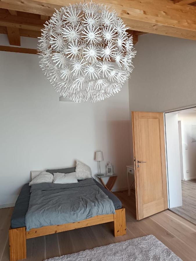 Münsing Apartment Unterm Dach Mit Kleinem Seeblick מראה חיצוני תמונה